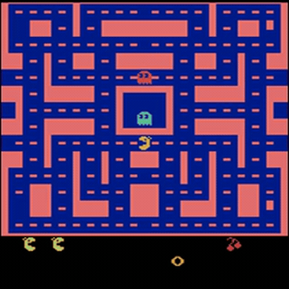 Trained DQN agent playing Ms. Pac-Man